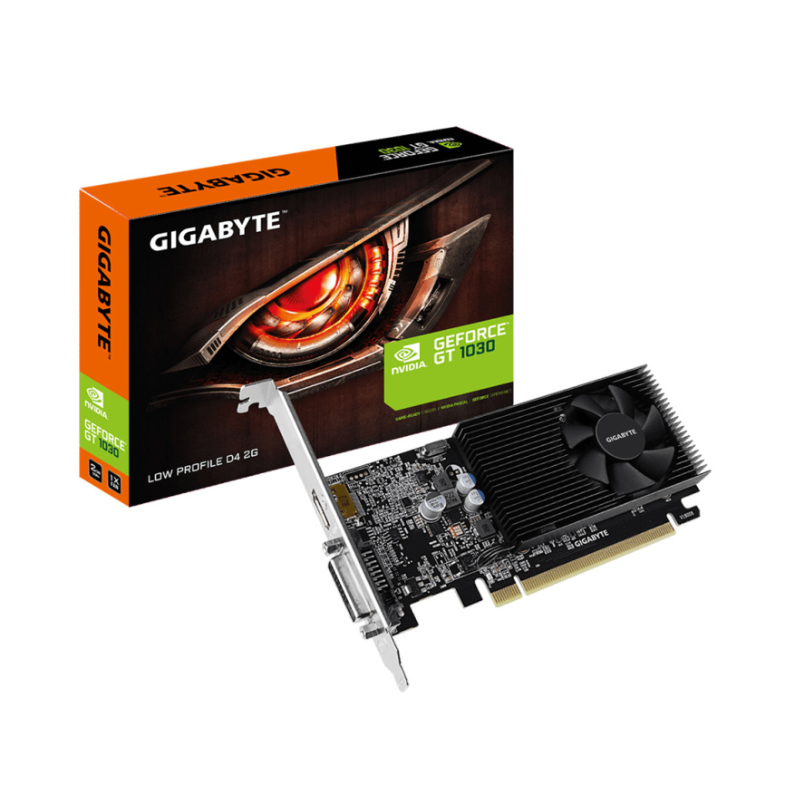 Видеокарта Gigabyte (GV-N1030D4-2GL) GT1030 Low Profile 2G DDR4 фото 3