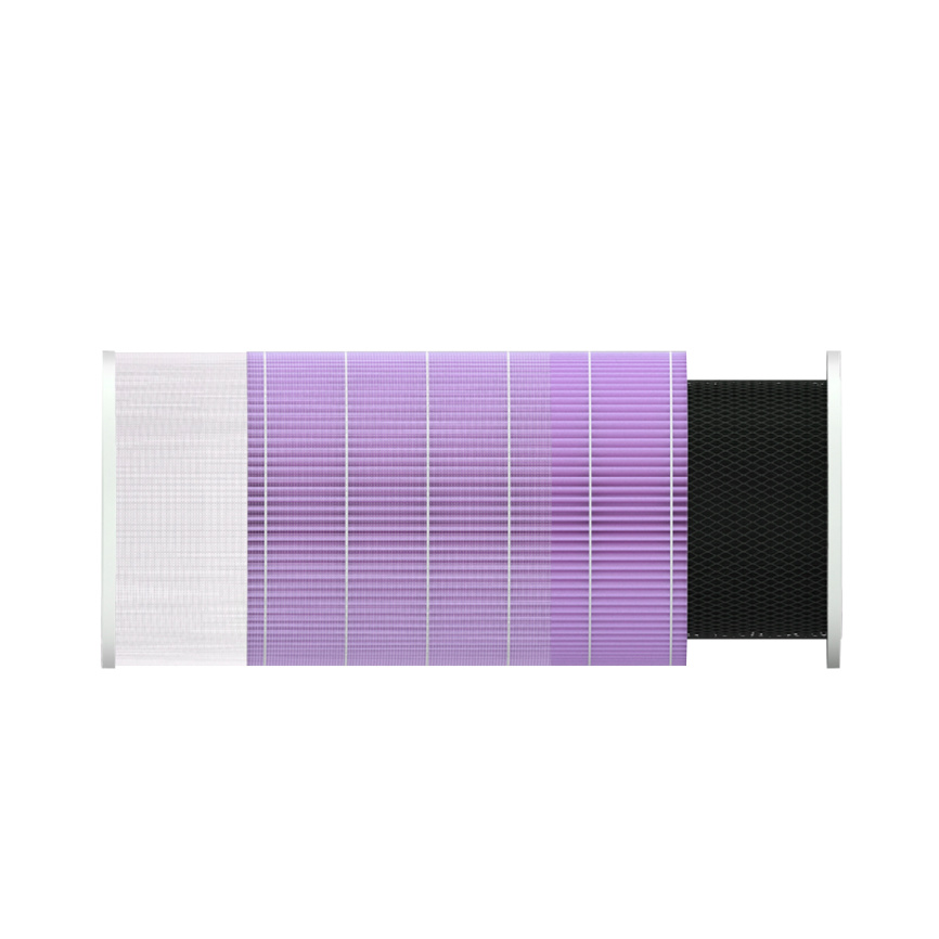 Воздушный фильтр для очистителя воздуха Mi Air Purifier Filter (Antibacterial) Пурпурный фото 2