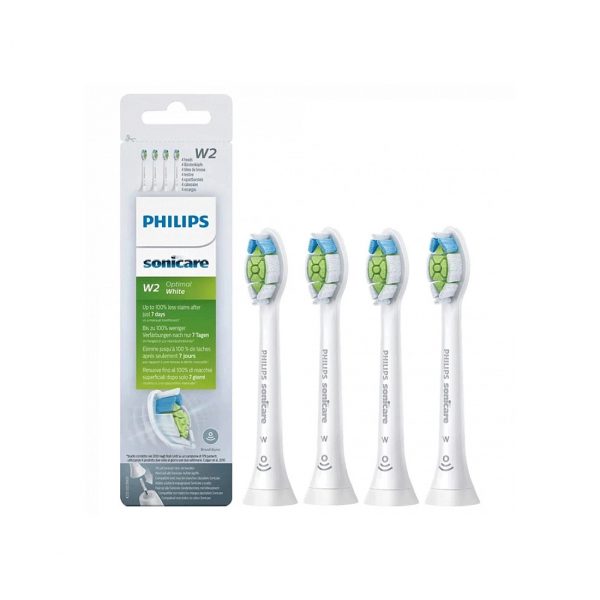 Стандартные насадки для звуковой зубной щетки Philips Sonicare Optimal White HX6064/10 4шт