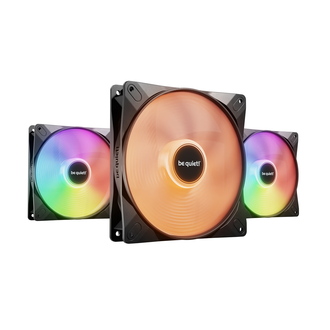 Вентилятор для компьютерного корпуса Bequiet! Light Wings LX 140mm PWM high-speed Triple-pack