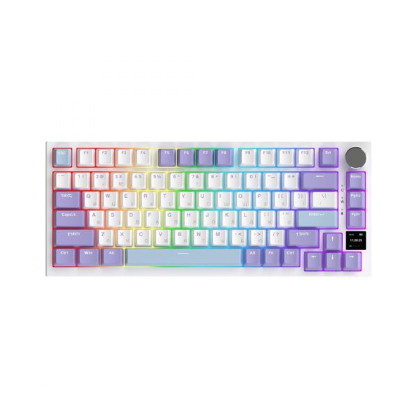 Клавиатура Ajazz AK820 PRO Gift Switch Белый