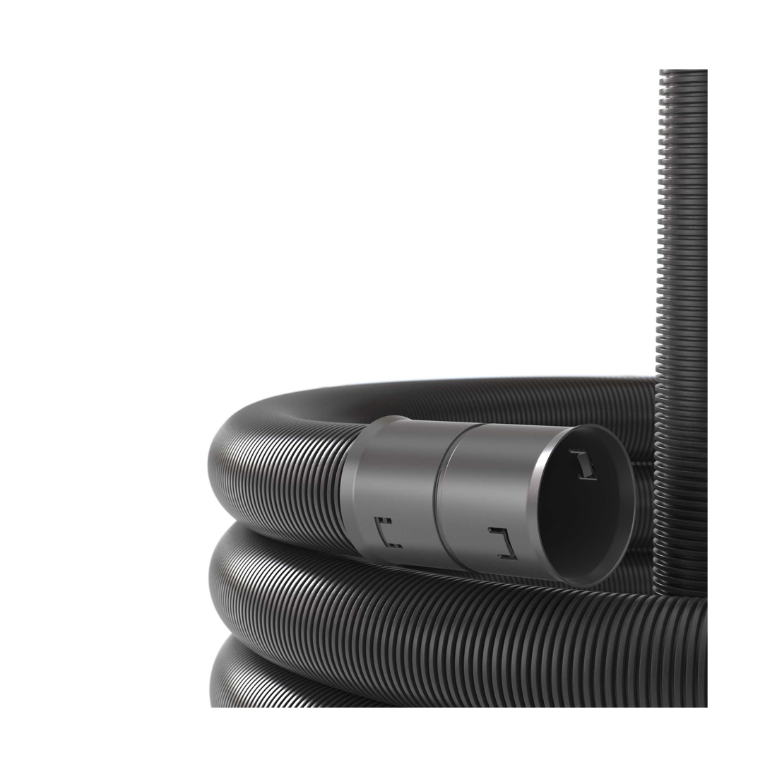 Двустенная труба ПНД DKC 121911A гибкая для кабельной канализации д.110мм с протяжкой