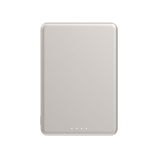 Портативный внешний аккумулятор Xiaomi Super Slim Magnetic Power Bank 5000 Gold