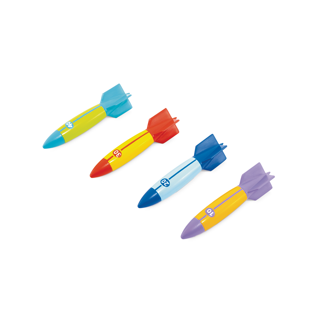 Набор игрушек для ныряния Intex 55508 (Подводные торпеды 4 шт в наборе)