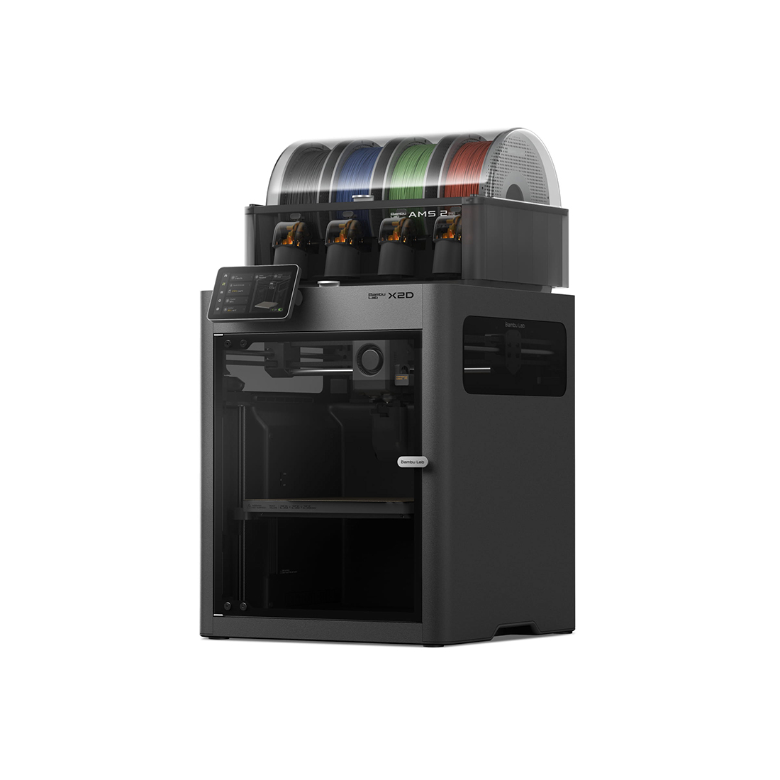 Филаментный 3D принтер Bambu Lab X2D-Combo-EU (PF004-P+SA007-EU)