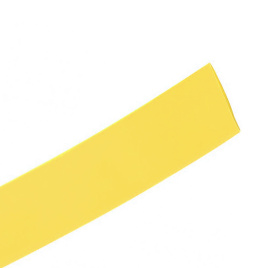 Трубка термоусаживаемая Deluxe 6/3 желтая (100 м в упаковке)