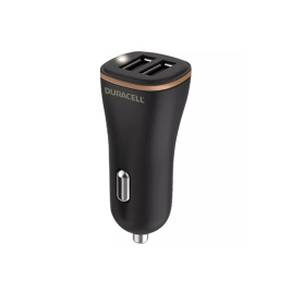 Автомобильное зарядное устройство Duracell DR6010A 30W QC 3.0 2хUSB-A Черный