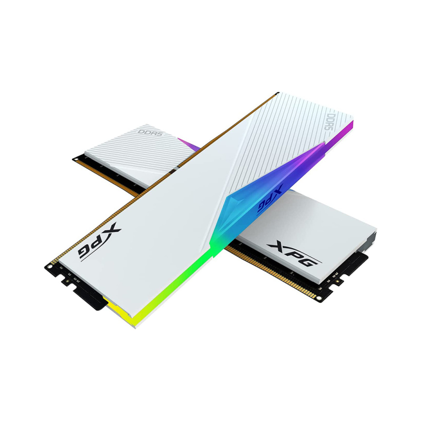 Комплект модулей памяти ADATA XPG Lancer RGB AX5U5600C3616G-DCLARWH DDR5 32GB (Kit 2x16GB) 5600MHz фото 1