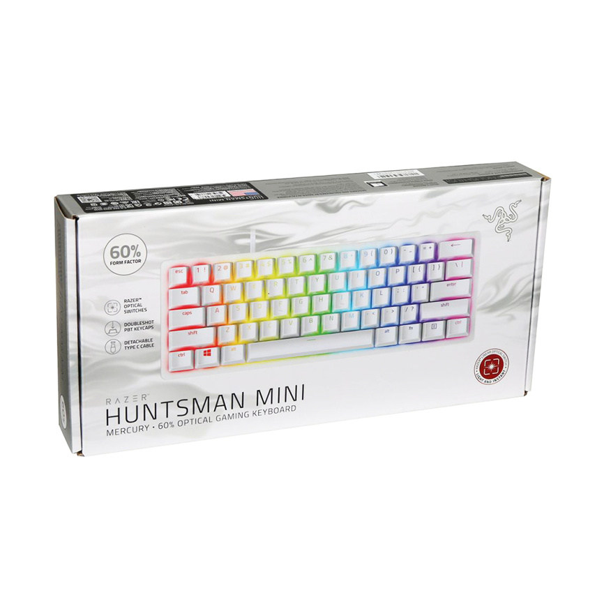 Клавиатура Razer Huntsman Mini (Red Switch) - Mercury фото 3