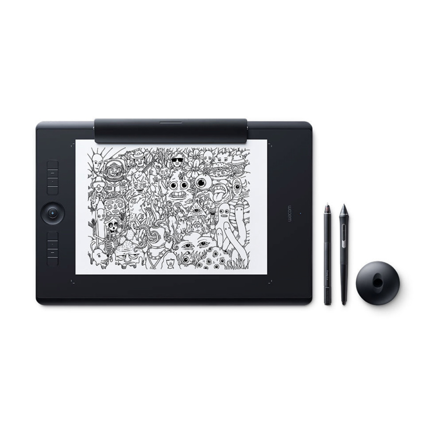 Графический планшет Wacom Intuos Pro Large Paper Edition R/N (PTH-860P-N) Чёрный фото 1