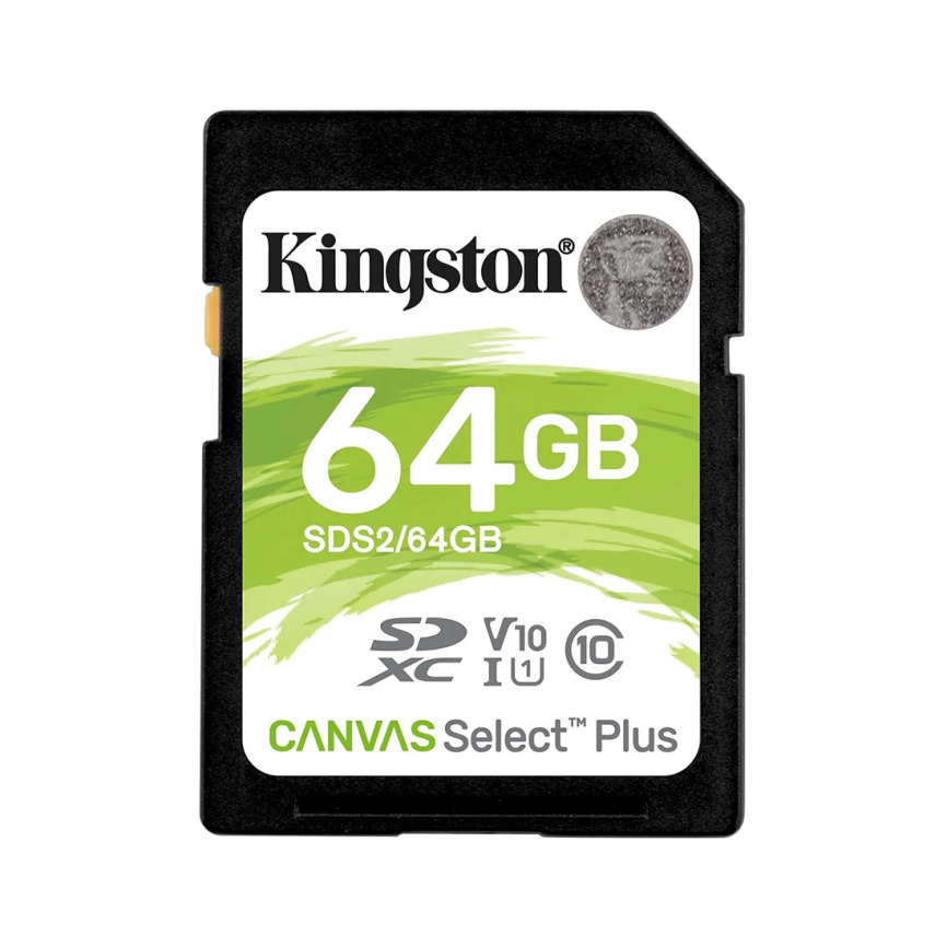 Карта памяти Kingston SDS2/64GB SD 64GB фото 2