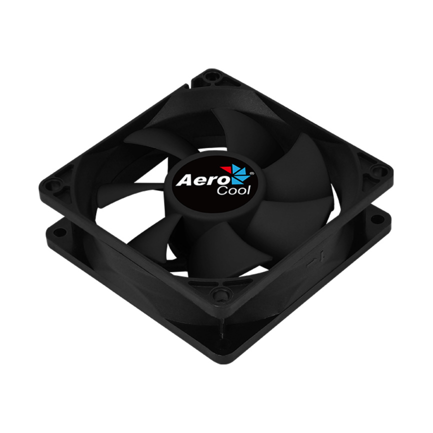 Кулер для компьютерного корпуса AeroCool FORCE 8 Black Molex + 3P фото 3