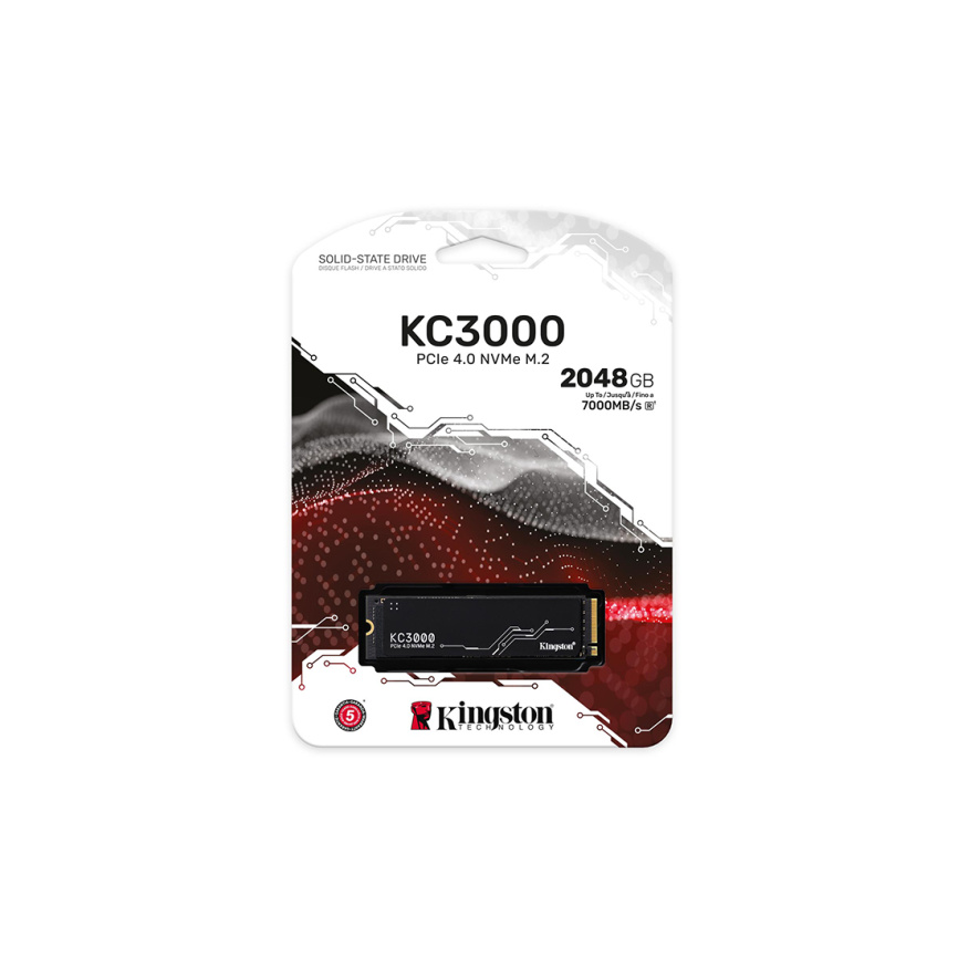 Твердотельный накопитель SSD Kingston SKC3000D/2048G M.2 NVMe PCIe 4.0 фото 1
