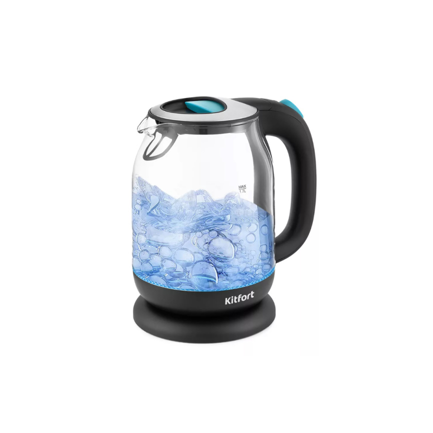Чайник Kitfort КТ-654-1 (голубой) фото 1
