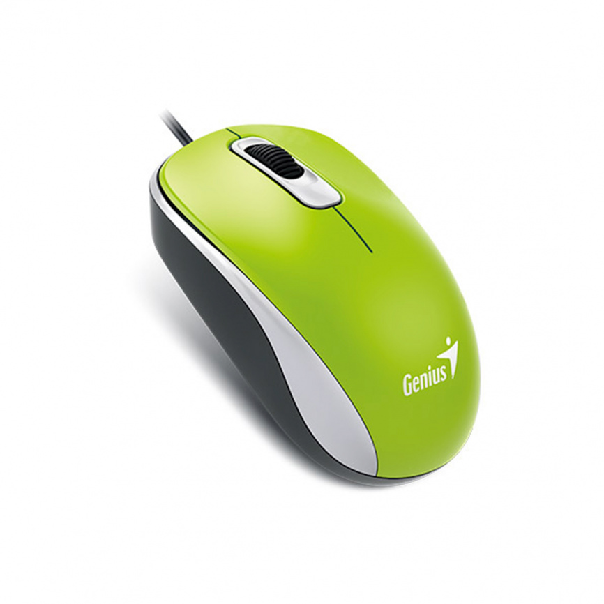 Компьютерная мышь Genius DX-110 Green фото 1
