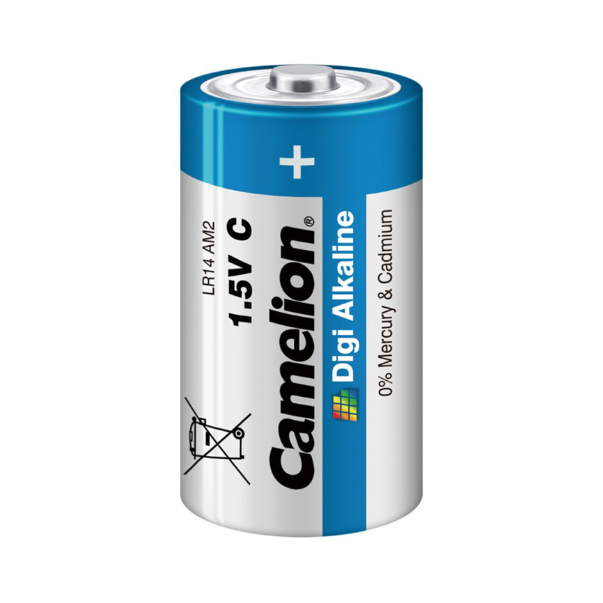 Батарейка CAMELION Digi Alkaline LR14-BP2DG 2 шт. в блистере фото 1