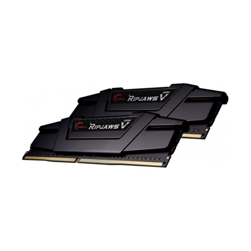 Комплект модулей памяти G.SKILL RipjawsV F4-3200C14D-64GVK DDR4 64GB (Kit 2x32GB) 3200MHz фото 1