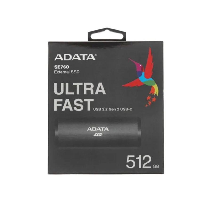 Внешний SSD диск ADATA 512GB SE760 Серый фото 3