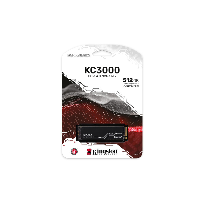 Твердотельный накопитель SSD Kingston SKC3000S/512G M.2 NVMe PCIe 4.0 фото 1