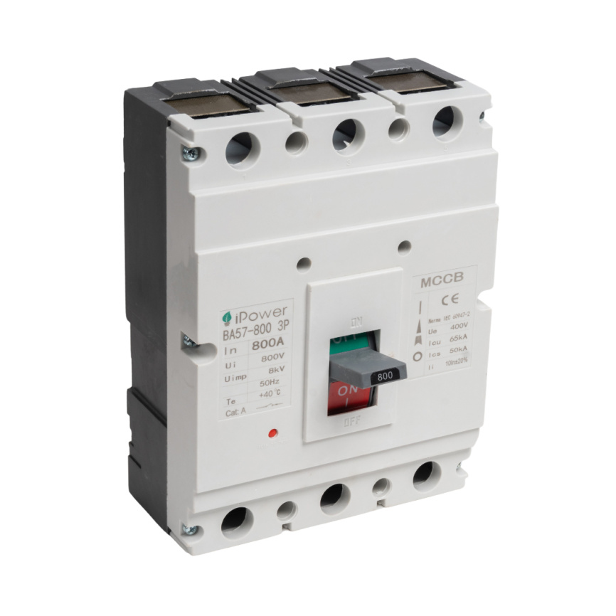 Автоматический выключатель iPower ВА57-800 3P 800A фото 1