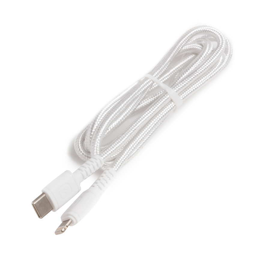Интерфейсный кабель Awei Type-C to Lightning CL-118L 5V 2.4A 1m Белый фото 2