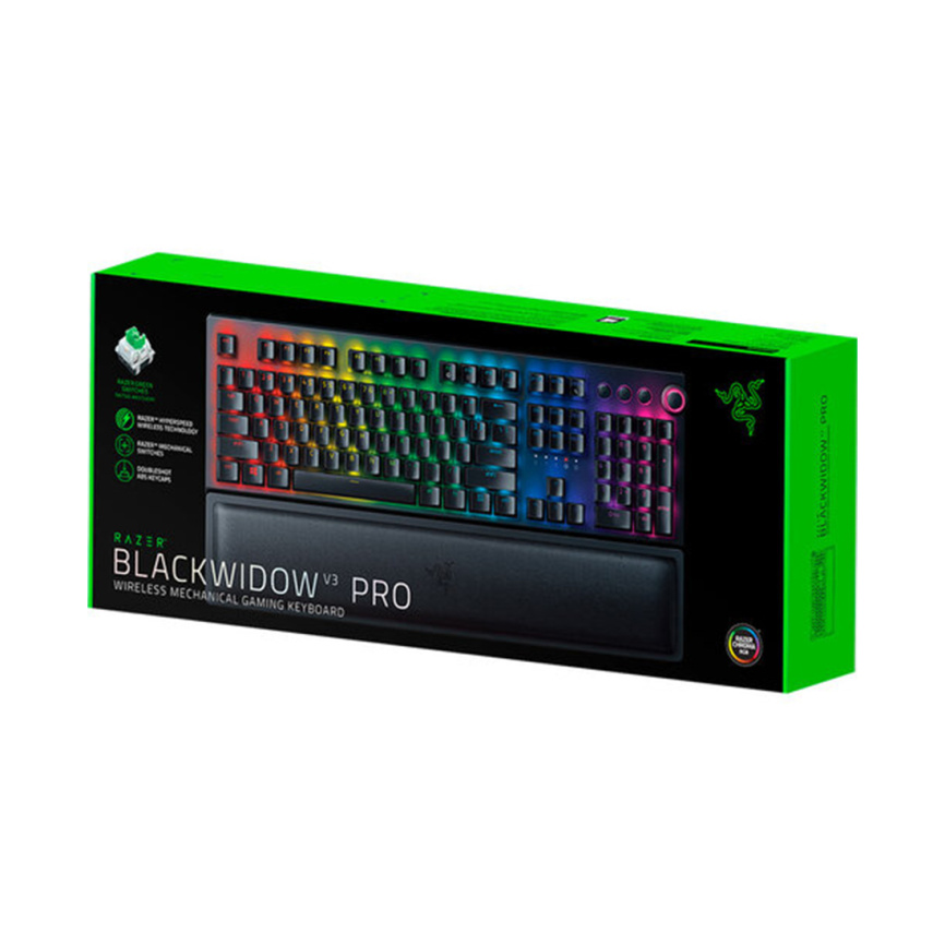 Клавиатура Razer BlackWidow V3 Pro (Green Switch) фото 3