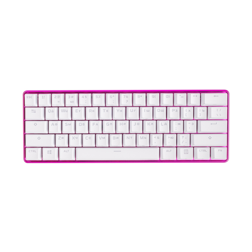 Клавиатура HyperX Alloy Origins 60 Pink 572Y6AA#ACB фото 1
