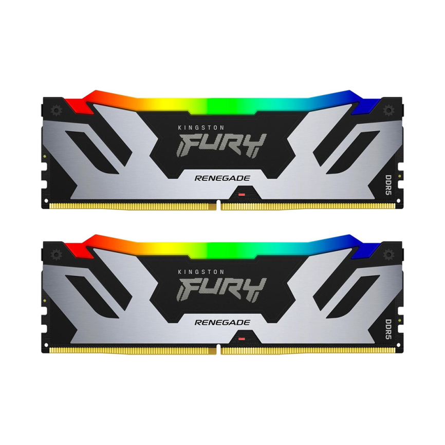 Комплект модулей памяти Kingston FURY Renegade RGB XMP KF568C36RSAK2-32 DDR5 32GB (Kit 2x16GB) 6800M фото 2