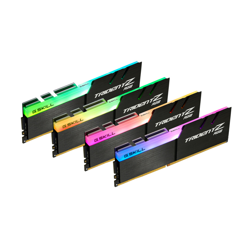 Комплект модулей памяти G.SKILL TridentZ RGB F4-3200C16Q-128GTZR DDR4 128GB (Kit 4x32GB) 3200MHz фото 3