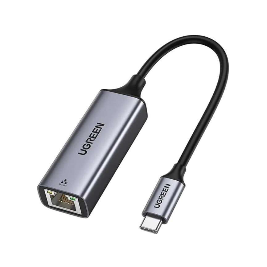Адаптер Ugreen CM199 USB-C на Ethernet Port фото 1