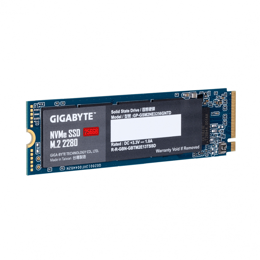 Твердотельный накопитель внутренний Gigabyte GP-GSM2NE3256GNTD 256GB M.2 PCI-E 3.0x4 фото 2