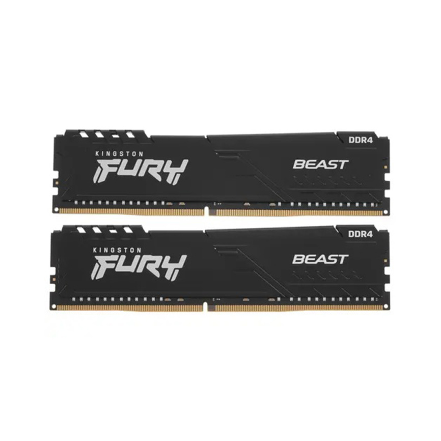 Комплект модулей памяти Kingston FURY Beast Black KF426C16BBK2/64 DDR4 64GB (Kit 2x32GB) 2666MHz фото 3
