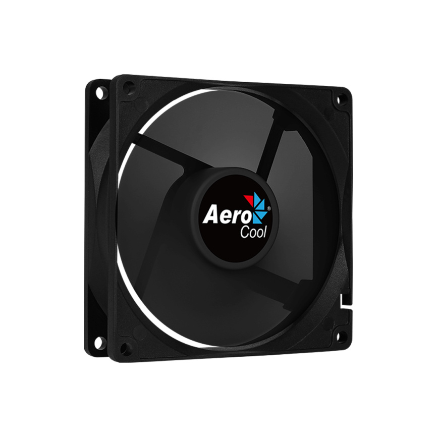 Кулер для компьютерного корпуса AeroCool FORCE 9 Black Molex + 3P фото 1