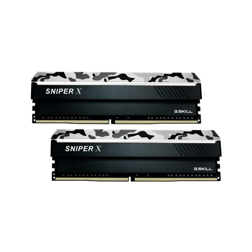 Комплект модулей памяти G.SKILL SniperX F4-3200C16D-32GSXWB DDR4 32GB (Kit 2x16GB) 3200MHz фото 3