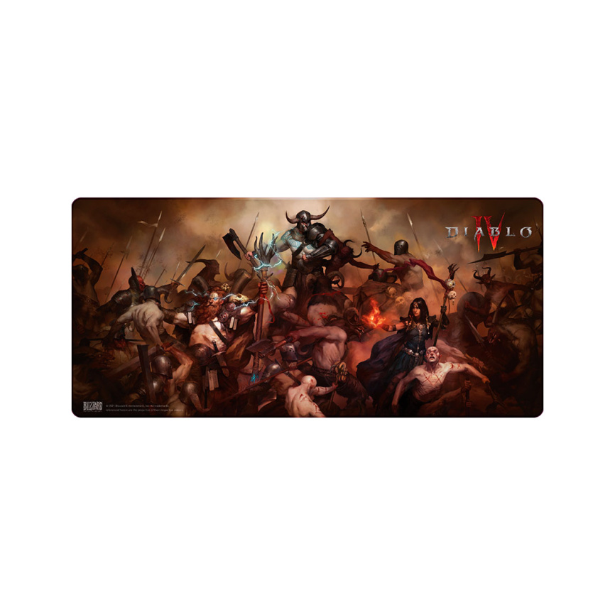 Коврик для компьютерной мыши Blizzard Diablo IV Heroes XL фото 1