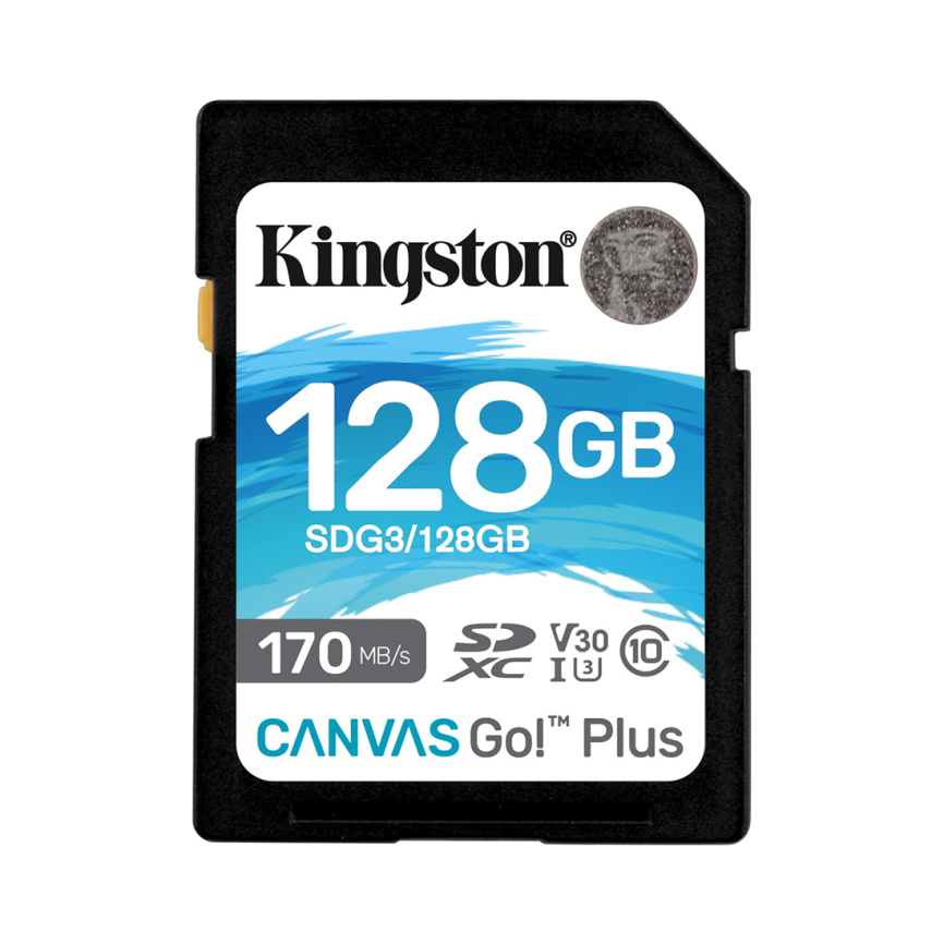 Карта памяти Kingston SDG3/128GB SD 128GB фото 2