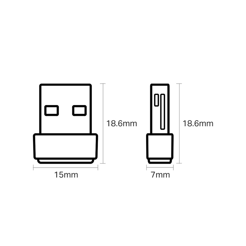 USB-адаптер TP-Link Archer T2U Nano фото 2