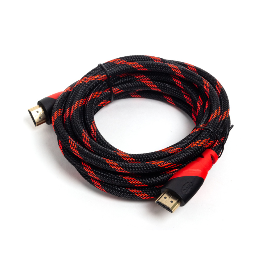 Интерфейсный кабель HDMI-HDMI SVC HR0300RD-P, 30В, Красный, Пол. пакет, 3 м фото 1