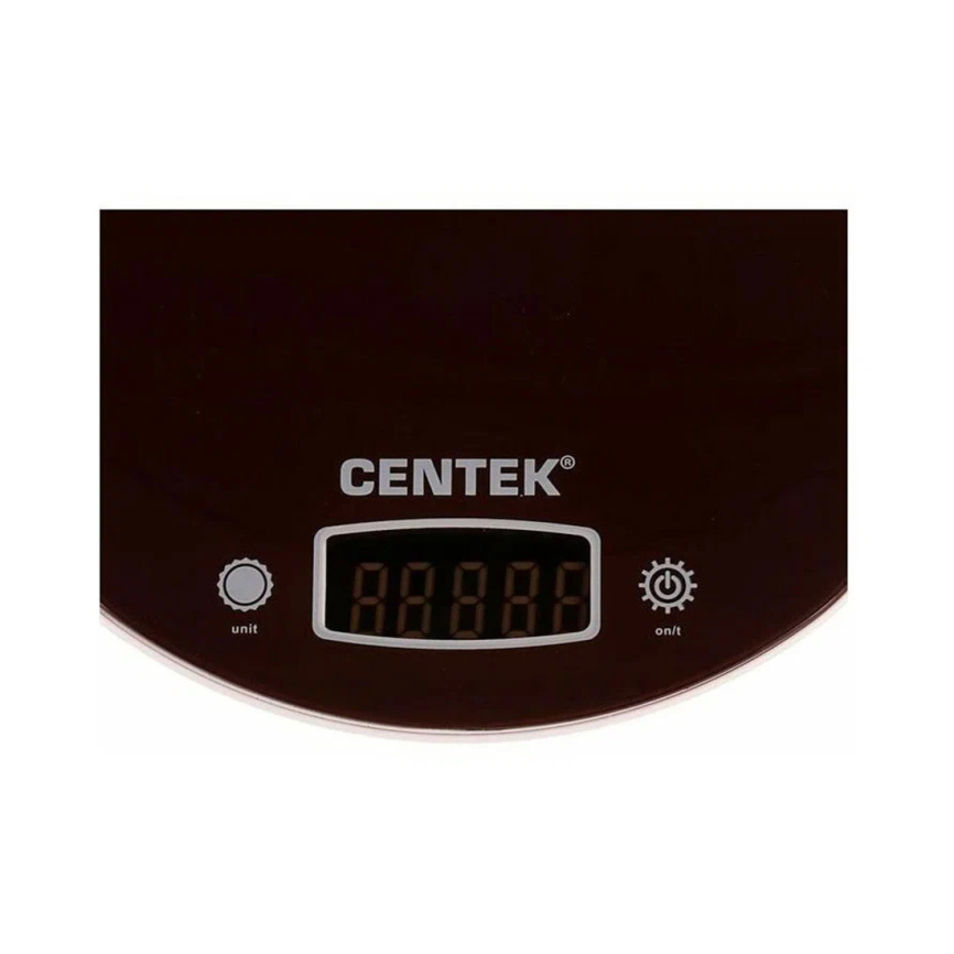 Весы кухонные Centek CT-2456 (шоколад) фото 3