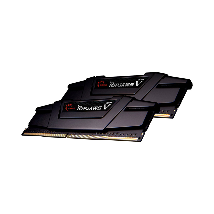 Комплект модулей памяти G.SKILL RipjawsV F4-3200C16D-16GVGB DDR4 16GB (Kit 2x8GB) 3200MHz фото 1