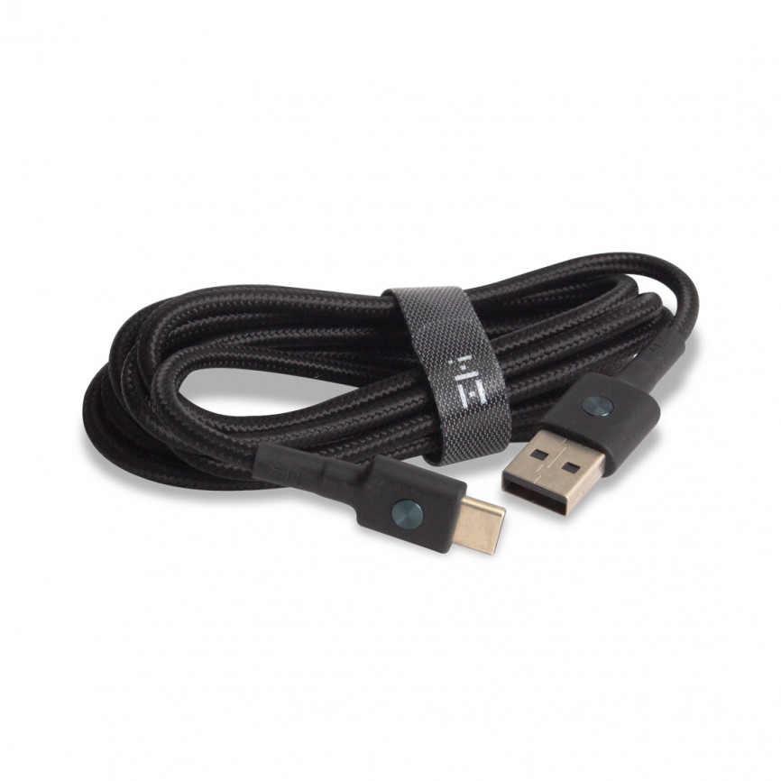 Интерфейсный кабель Xiaomi ZMI AL431 200cm Type-C Черный фото 2