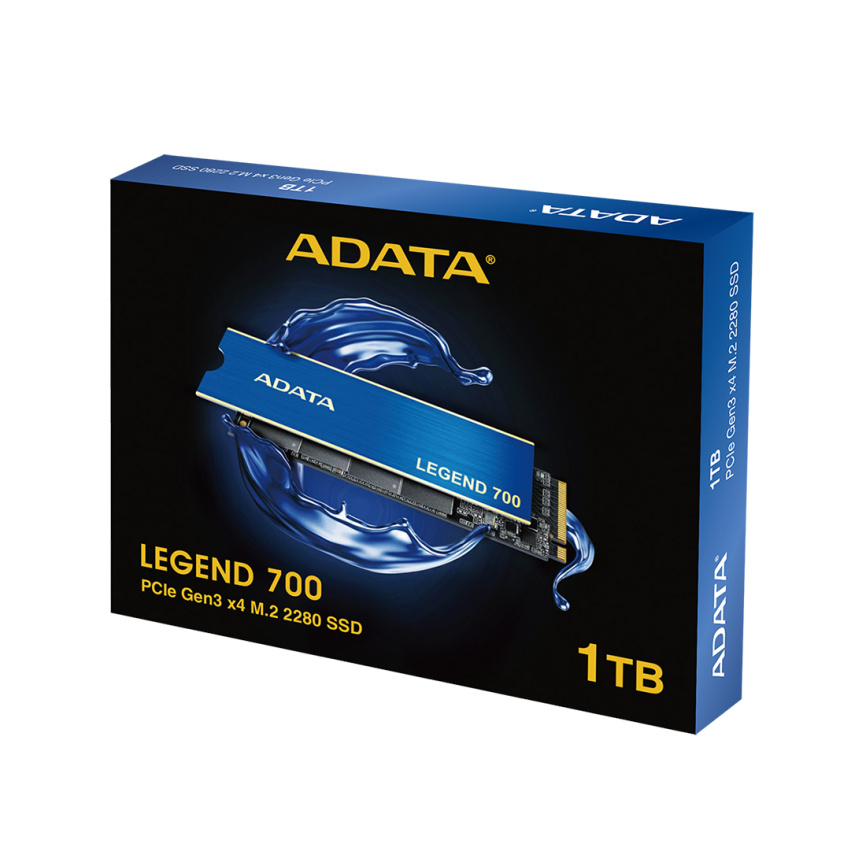 Твердотельный накопитель SSD ADATA LEGEND 700 ALEG-700-1TCS 1TB PCIe Gen3x4 M.2 фото 3