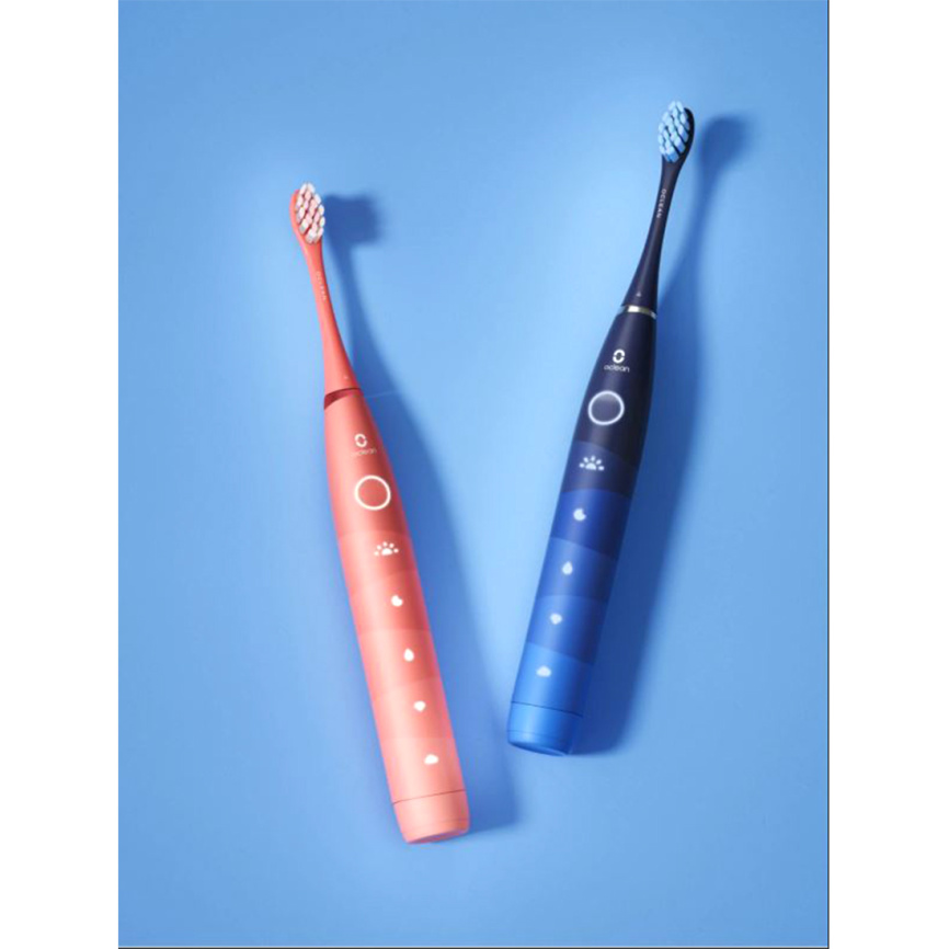 Комплект электрических зубных щеток Oclean Find Duo Set Синий+Красный фото 3