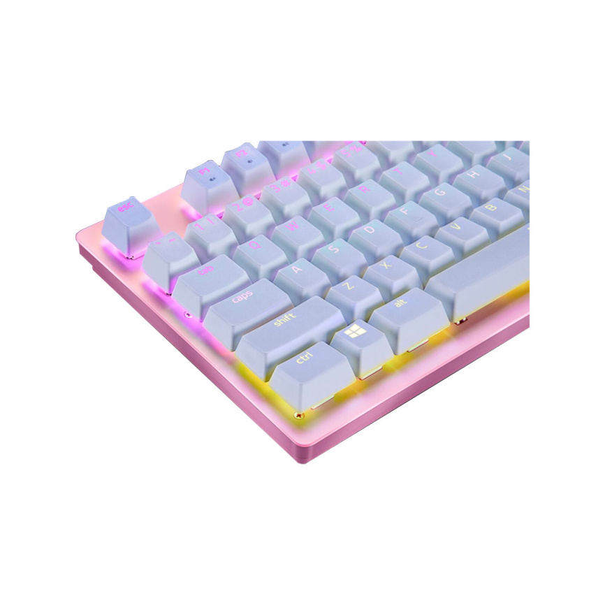 Набор сменных клавиш для клавиатуры Razer PBT Keycap Upgrade Set - Mercury White фото 1