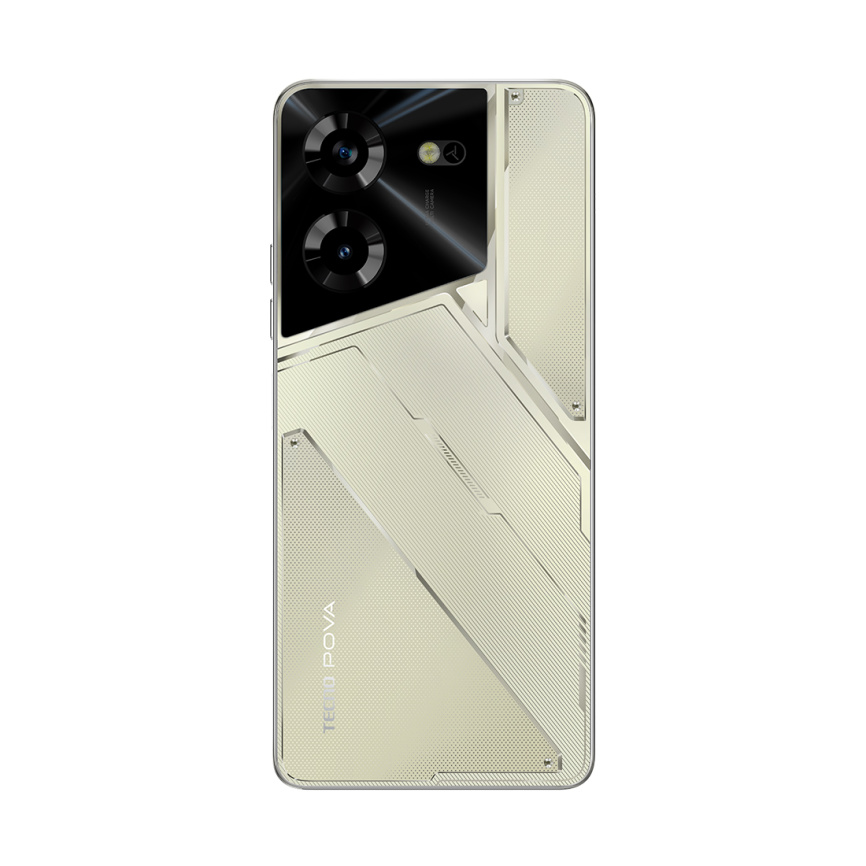 Мобильный телефон TECNO POVA 5 (LH7n) 128+8 GB Amber Gold фото 2