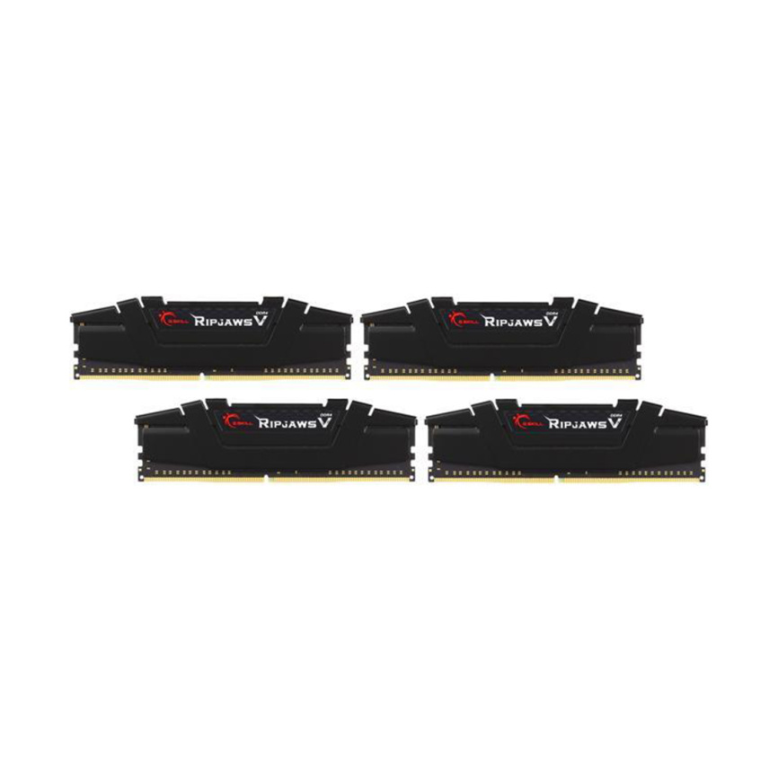Комплект модулей памяти G.SKILL RipjawsV F4-3200C16Q-32GVKB DDR4 32GB (Kit 4x8GB) 3200MHz фото 2