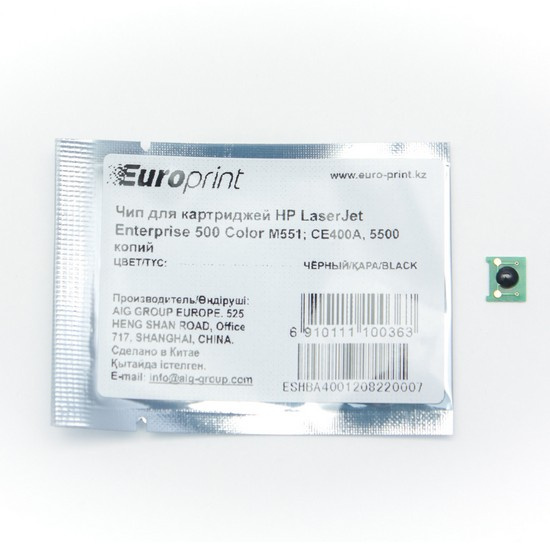 Чип Europrint HP CE400A фото 1