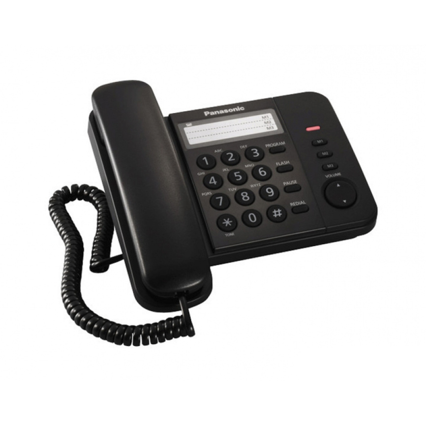 Телефон Panasonic KX_TS2352, черный фото 1