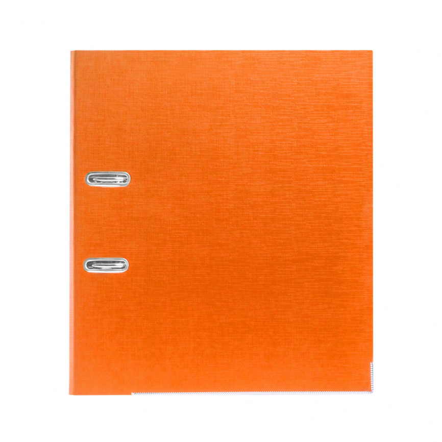 Папка-регистратор Deluxe с арочным механизмом, Office 2-OE6, А4, 50 мм, оранжевый фото 2