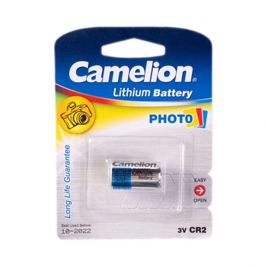 Батарейка CAMELION Lithium CR2-BP1 фото 1